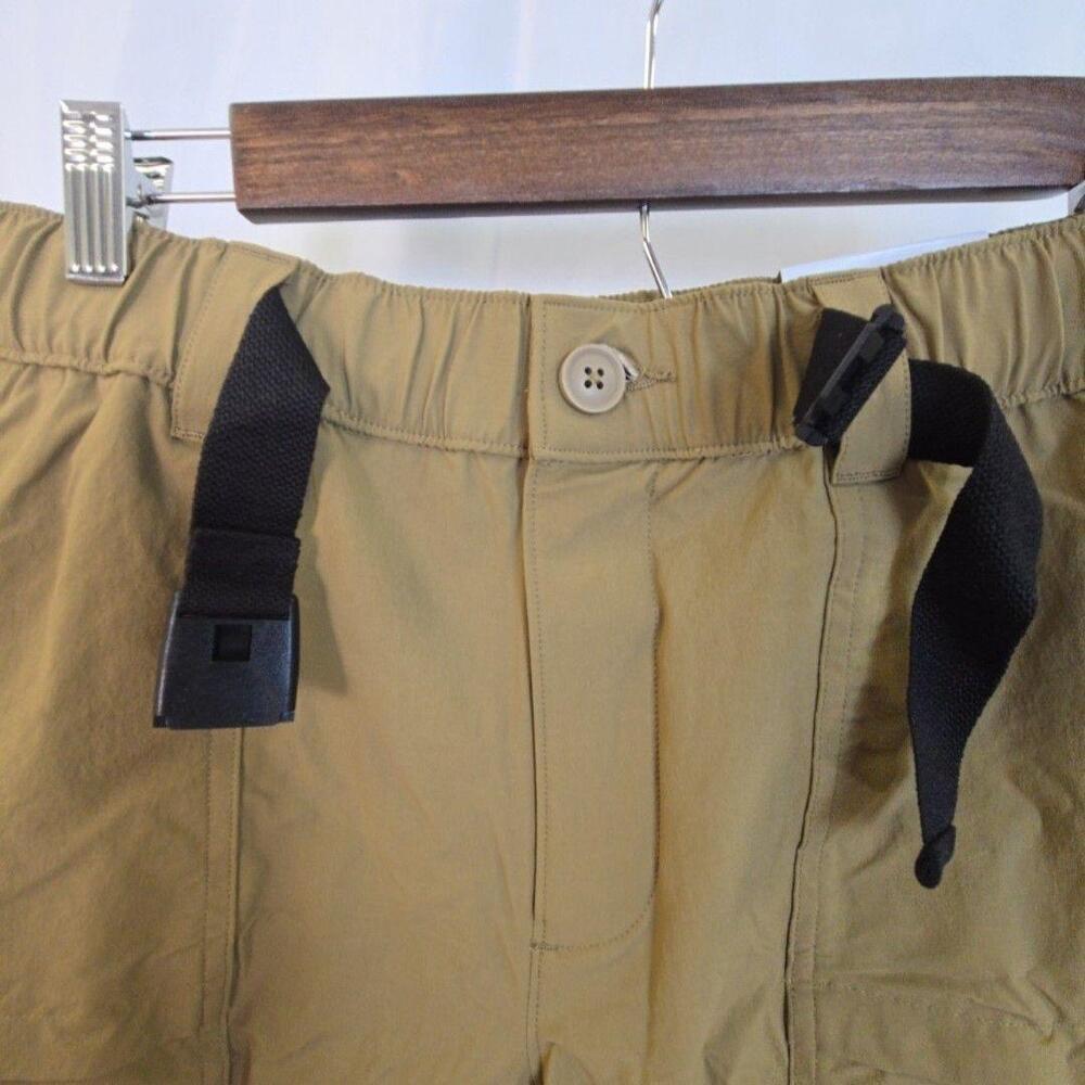Sonoma Goods For Life Shorts Mens 36 Beige Cargo Quick Dry Stretch Belted - Picture 11 of 15